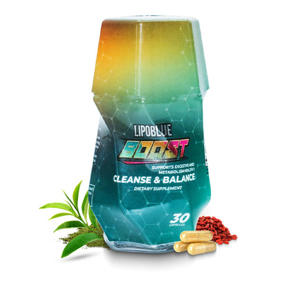 LIPOBLUE BOOST Natural Wellness Supplement | 30-Day, Once-Daily Capsule