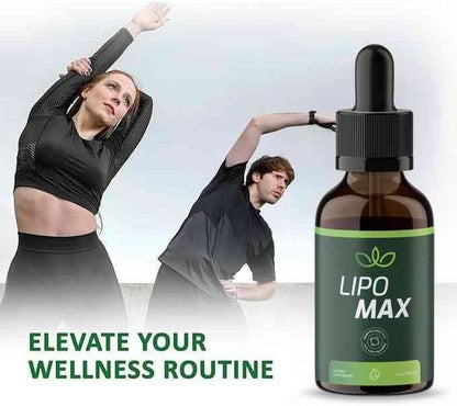 Lipo Max Drops | Premium Liquid Drops for Natural Support - 1 Month Supply