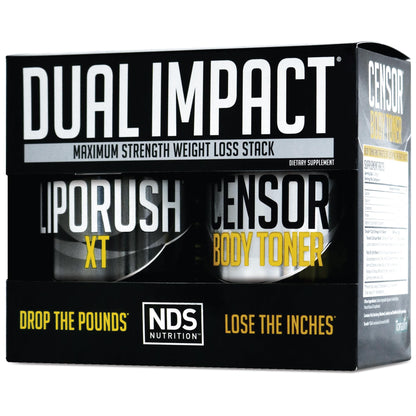 LIPORUSH NDS Dual Impact Weight Loss Stack – Thermogenic + CLA Toner