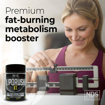 LIPORUSH NDS Dual Impact Weight Loss Stack – Thermogenic + CLA Toner