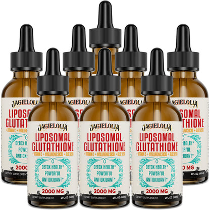 Jagielolia Liposomal Glutathione Liquid 2000mg – Antioxidant Drops for Energy