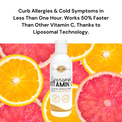 Revitalize Wellness Liposomal Vitamin C 1,000 mg - Pure, Corn Free, GMO-Free, 30 Servings
