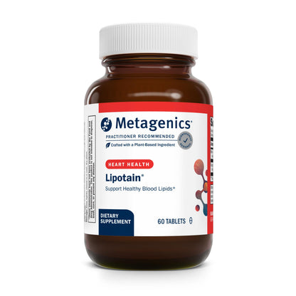 Metagenics Lipotain - Non-Flush Niacin & Guggul Extract (60 Tablets) | Supports Healthy Blood Lipids
