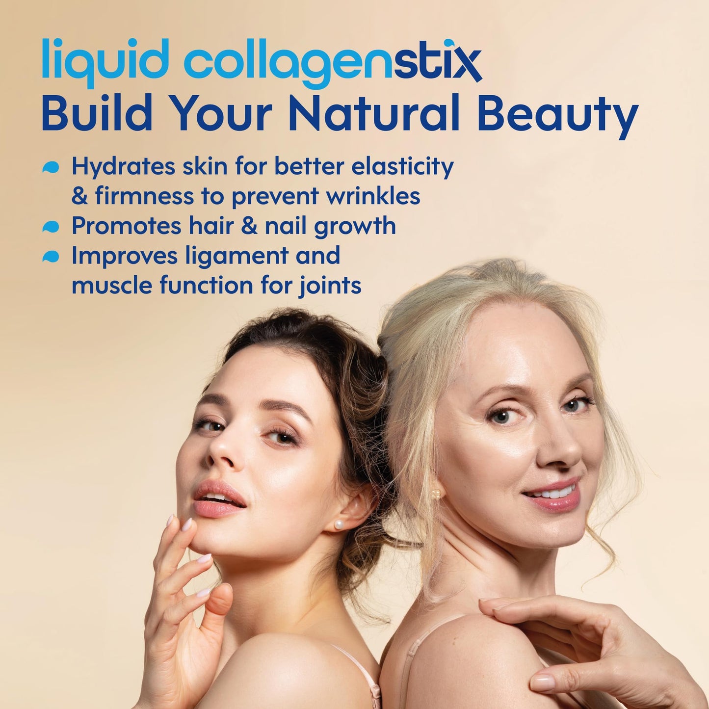 Liquid Collagen Stix - Hydrolyzed Peptides | Grass-Fed, Hair & Nails
