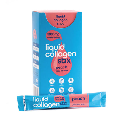 Liquid Collagen Stix - Hydrolyzed Peptides | Grass-Fed, Hair & Nails