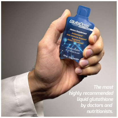GlutaDose Liquid Glutathione – Lemon Berry Acerola + Zinc, 30 Doses