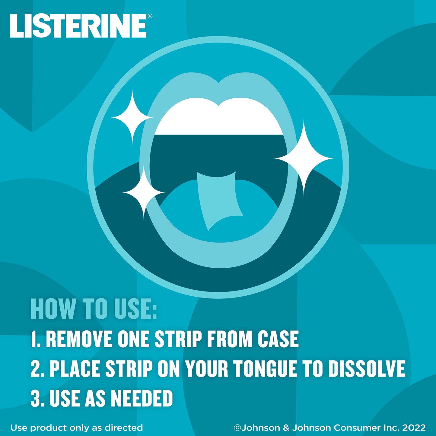 Listerine Cool Mint PocketPaks Breath Strips – On-The-Go Freshness (Pack of 6)