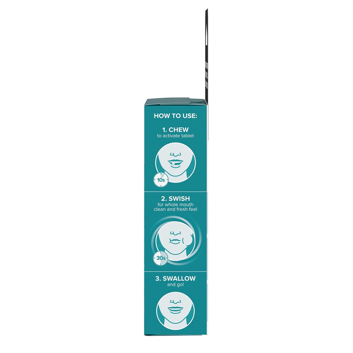 Listerine Ready! Tabs Chewable Tablets - Clean Mint, 24 Count | Fresh Breath On The Go