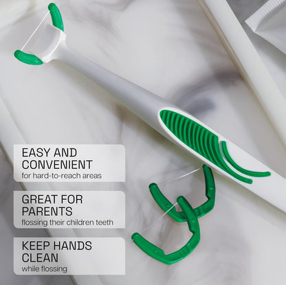 Listerine Ultraclean Access Flosser Refill Heads – Mint (28 Count) Pack of 3
