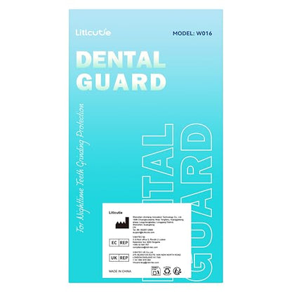Litlcutie Mouth Guard for Teeth Grinding at Night - 4 Pack / 2 Sizes Moldable Dental Guard