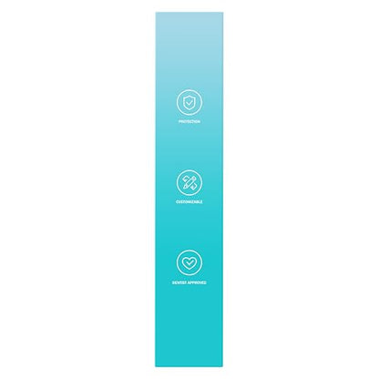 Litlcutie Night Mouth Guard for Teeth Grinding – 4 Pcs, 2 Sizes, Clear