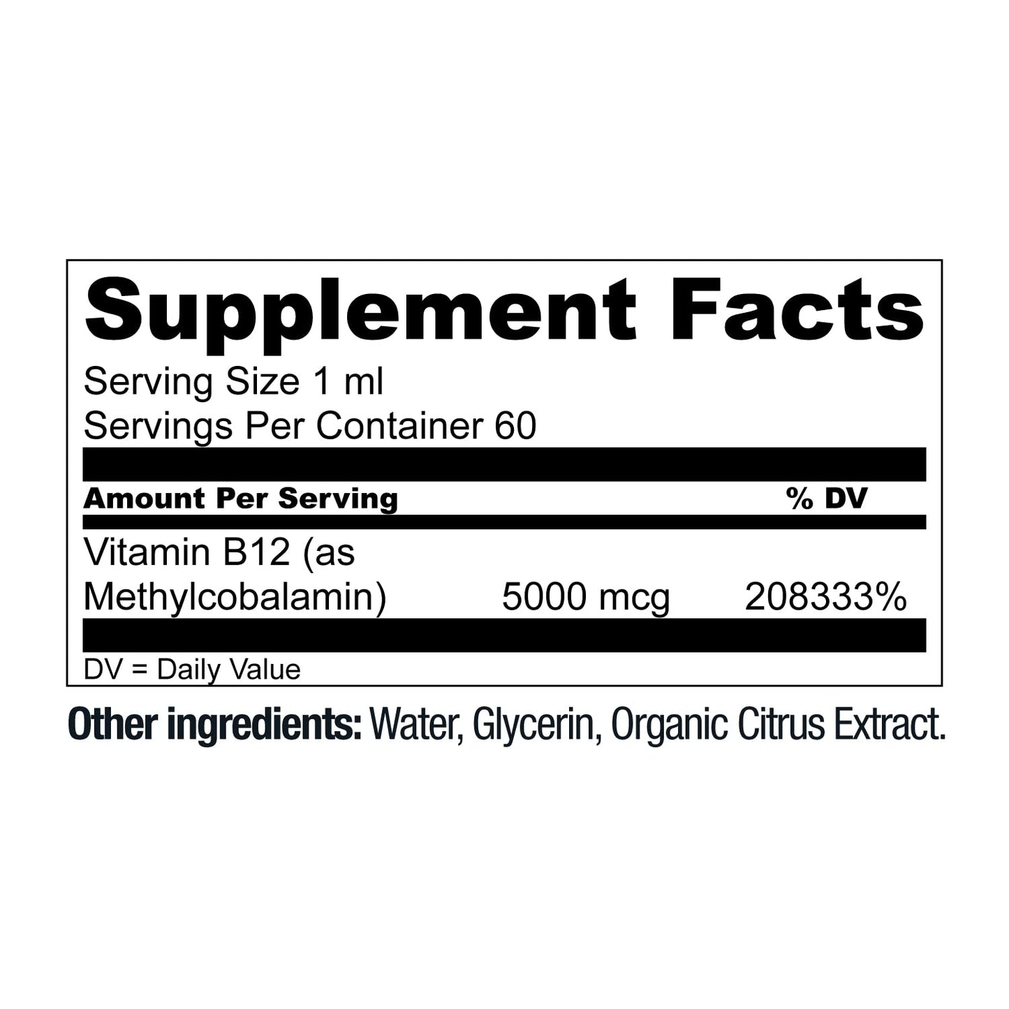 Live Conscious Vegan B12 Sublingual Drops 5000 mcg Methylcobalamin 2 Pack
