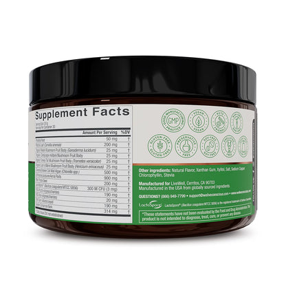 Live Conscious Beyond Greens Matcha Powder – Immune Support & Energy, 2-Pack (30 Servings)