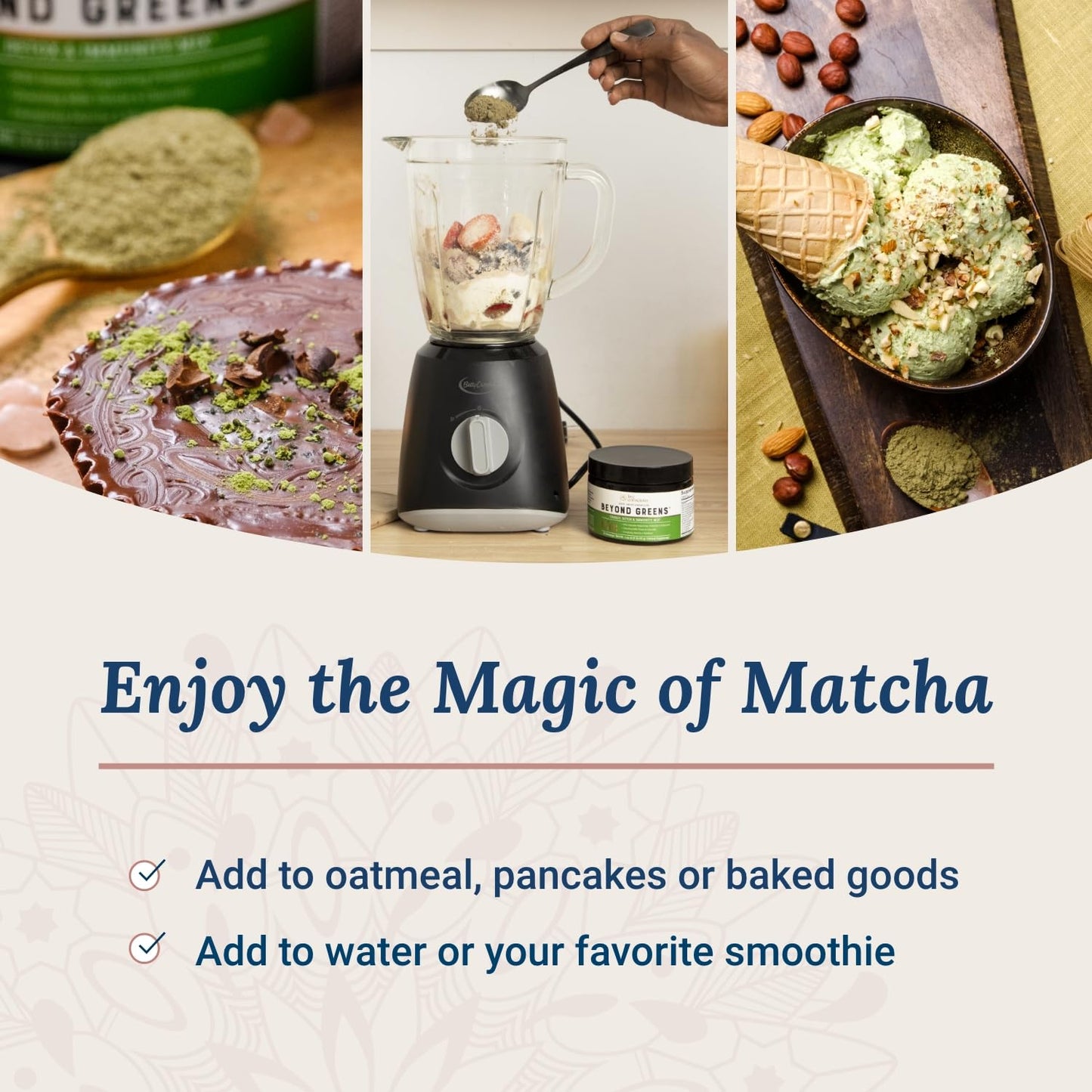 Live Conscious Beyond Greens: Debloating Matcha Greens with Chlorella, Echinacea & Probiotics