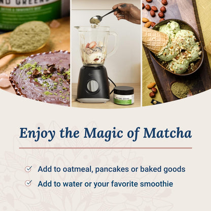 Live Conscious Beyond Greens: Debloating Matcha Greens with Chlorella, Echinacea & Probiotics