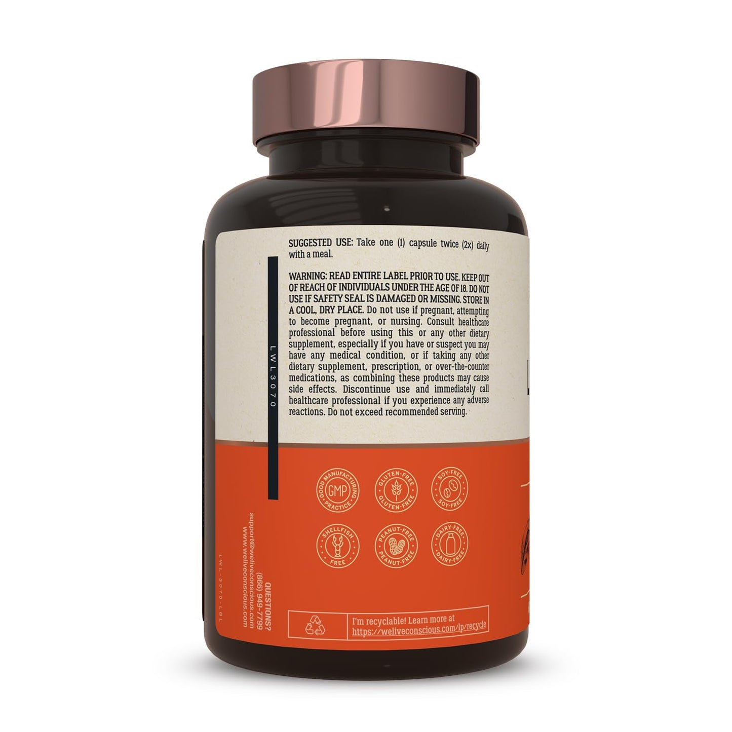 Live Conscious LiverWell: Liver Cleanse, Rejuvenation & Metabolic Support – 2 Pack