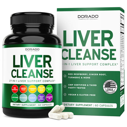 Liver Cleanse Detox and Repair – 27-in-1 Formula | Milk Thistle & More