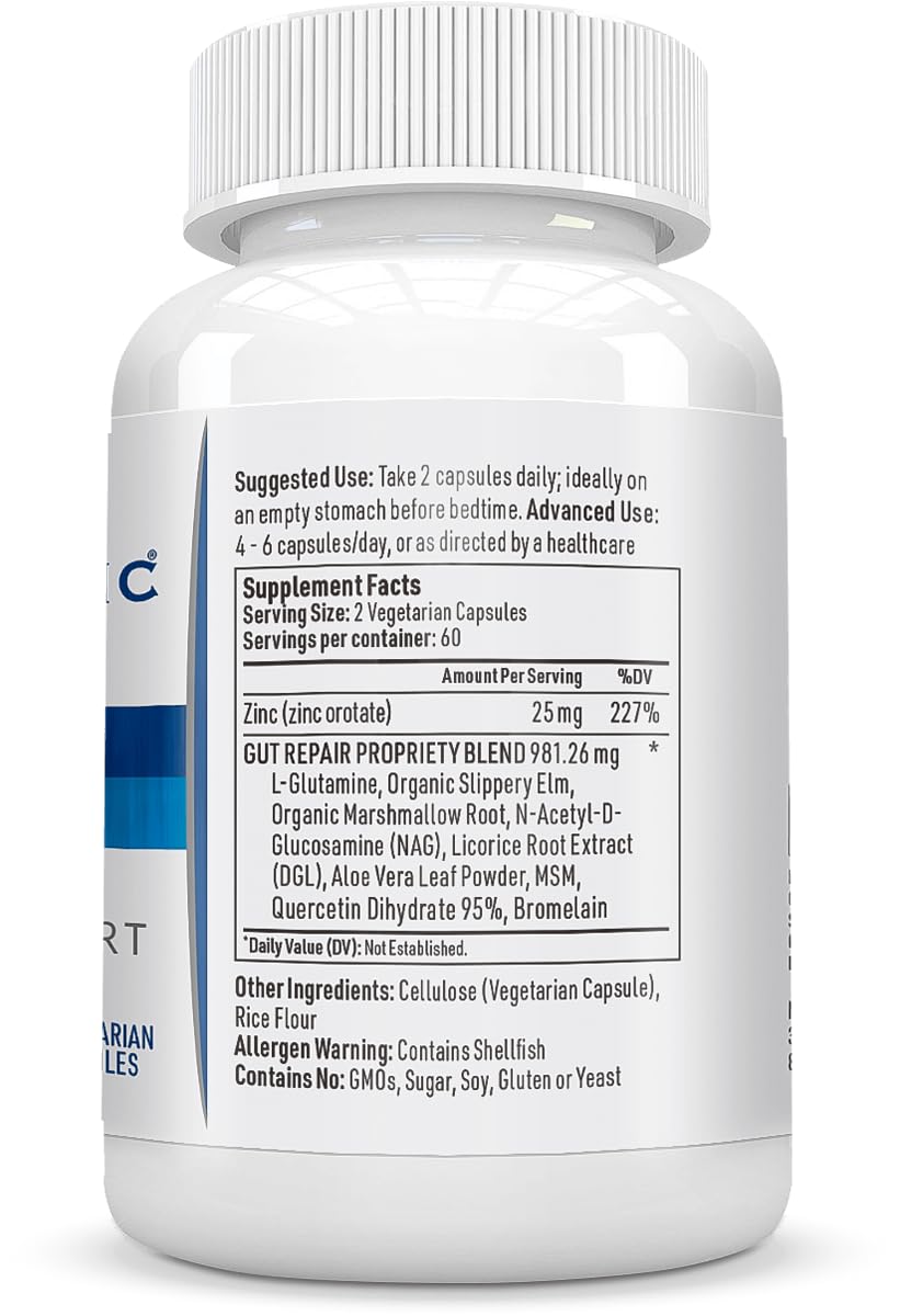Liver Medic Leaky Gut Repair – Natural Gut Health Support (1000mg, 120 Caps)