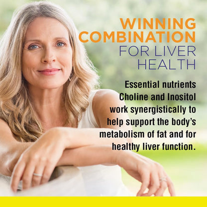Nature's Life Lipotropic Complex – Liver Support with Choline & Inositol | Non-GMO