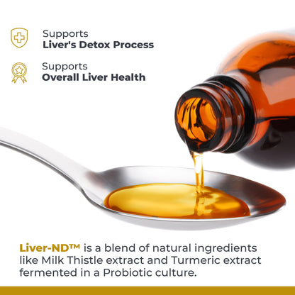 Premier Research Labs Liver-ND – Liver Cleanse, Milk Thistle Extract & Turmeric (8 fl oz)