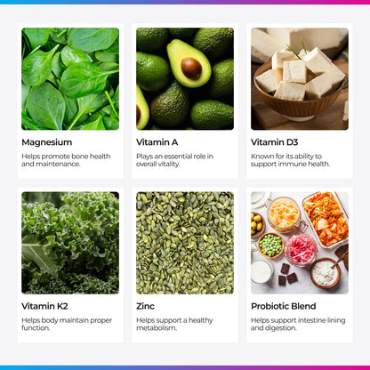 Livingood Daily Vitamin D3 K2 4000 IU – 9-in-1 Immune Support (60 Capsules)
