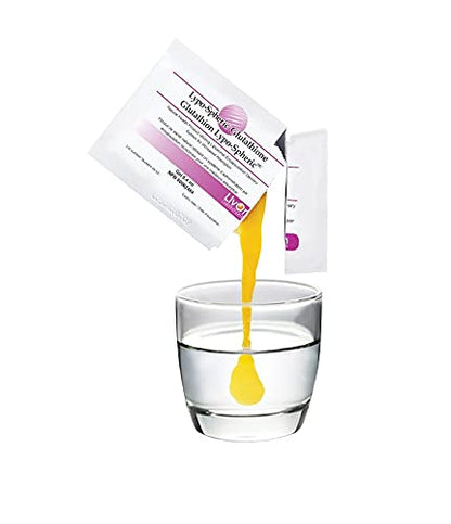 LivOn Lypo-Spheric Glutathione – 30 Packets, 450 mg Each, Liposome-Encapsulated, Non-GMO