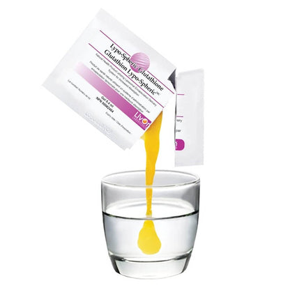 LivOn Lypo-Spheric Glutathione – 30 Packets, 450 mg Each, Liposome-Encapsulated, Non-GMO