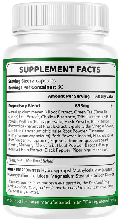 LIVORKA BioSlim Cleanse Capsules (2 Pack) Digestive Support & Wellness