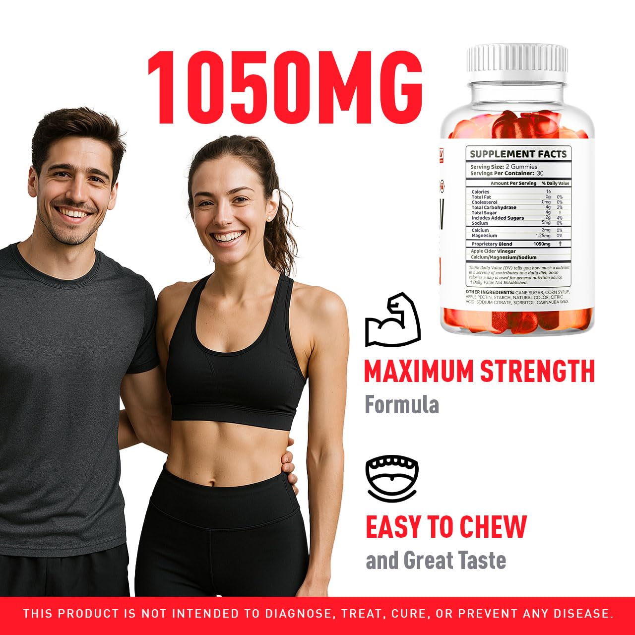 LIVORKA Keto Lean ACV Gummies – 2 Pack, 120 Gummies