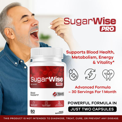 LIVORKA SugarWise Pro Capsules – All-Natural Premium Formula, 300 Capsules (5 Pack)