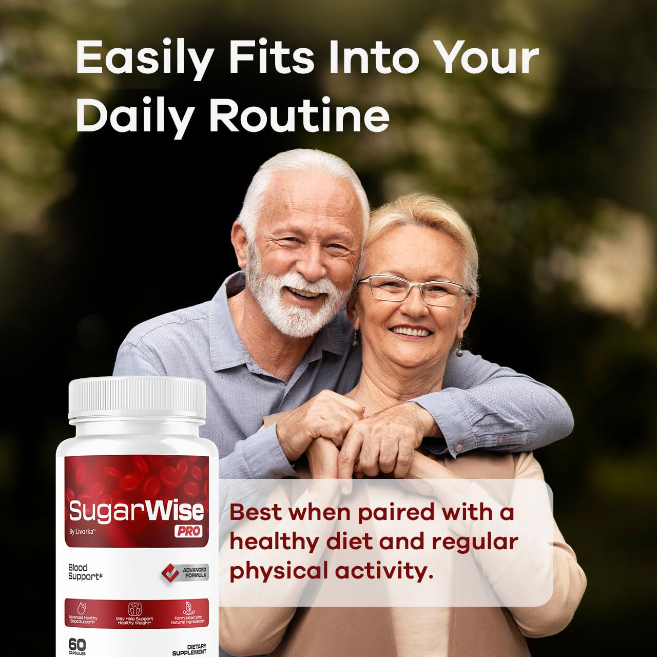 LIVORKA SugarWise Pro Capsules – All-Natural Premium Formula, 300 Capsules (5 Pack)