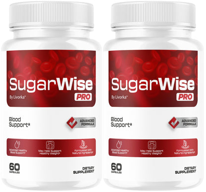 LIVORKA SugarWise Pro Capsules - 2 Pack | All-Natural Multivitamin Support