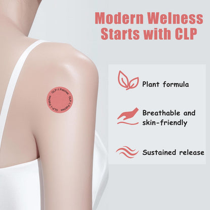 LMHRZH GLP-1 Patches for Women & Men | Natural Ingredients | 60 Pcs, 2 Months