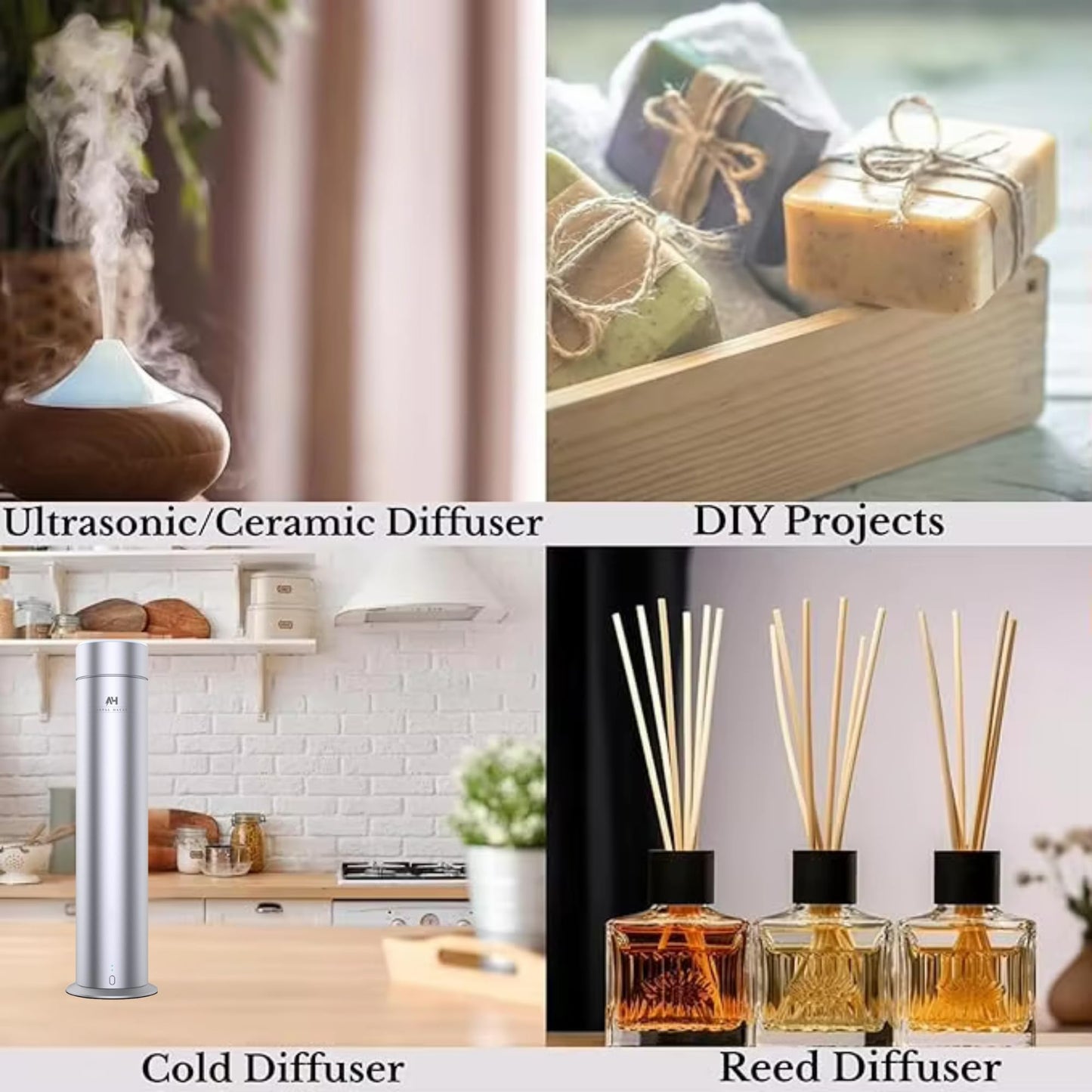 24K Magic Diffuser Oil 50ml – Citrus, Lemongrass & Jasmine | Antal Hayat