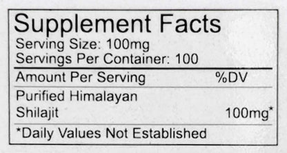 Lotus Blooming Herbs Authentic Shilajit Resin – 100% Pure Gold Grade Himalayan Shilajit, 10g
