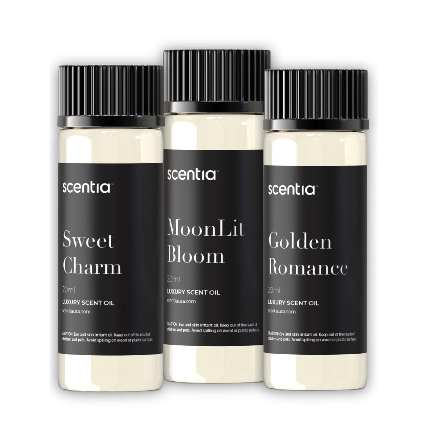 Love Collection Fragrance Oil Set – 3×20ml for Diffusers, Candles & Soaps – USA Made