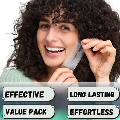Cool Teeth Whitening Strips 6% Hydrogen Peroxide – On-The-Go & Vegan