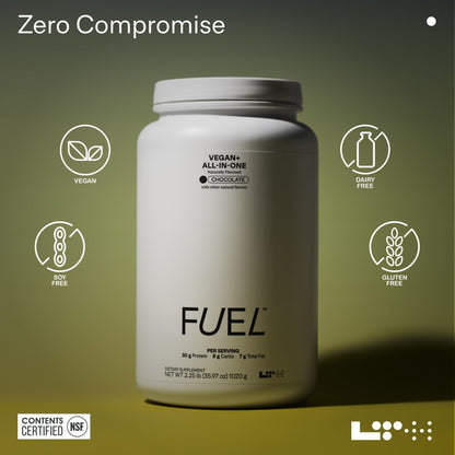 LTH Fuel Vegan & All-in-One - 30g Plant-Based Protein (Chocolate), 20 Servings