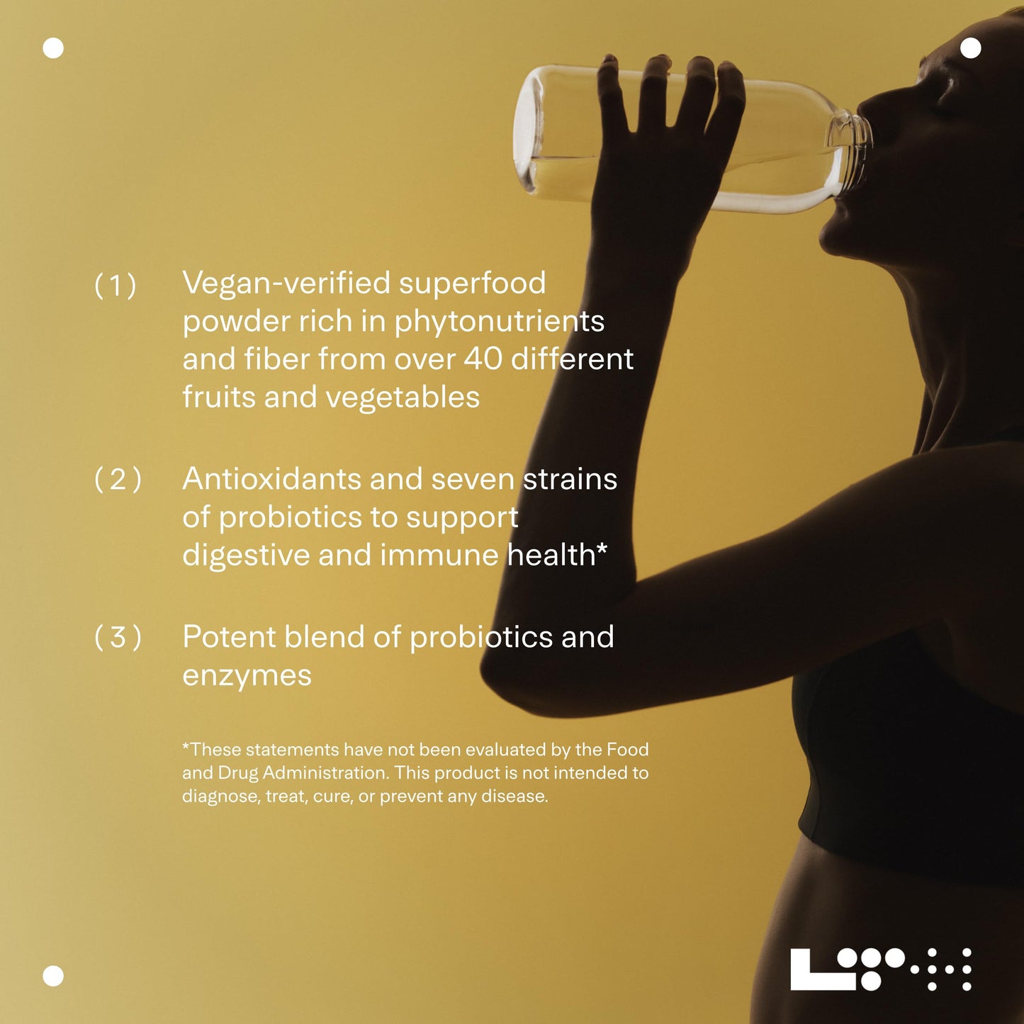 LTH Life Greens – Probiotic Superfood Powder with Enzymes & Fiber (Mixed Berry, 30 Servings)