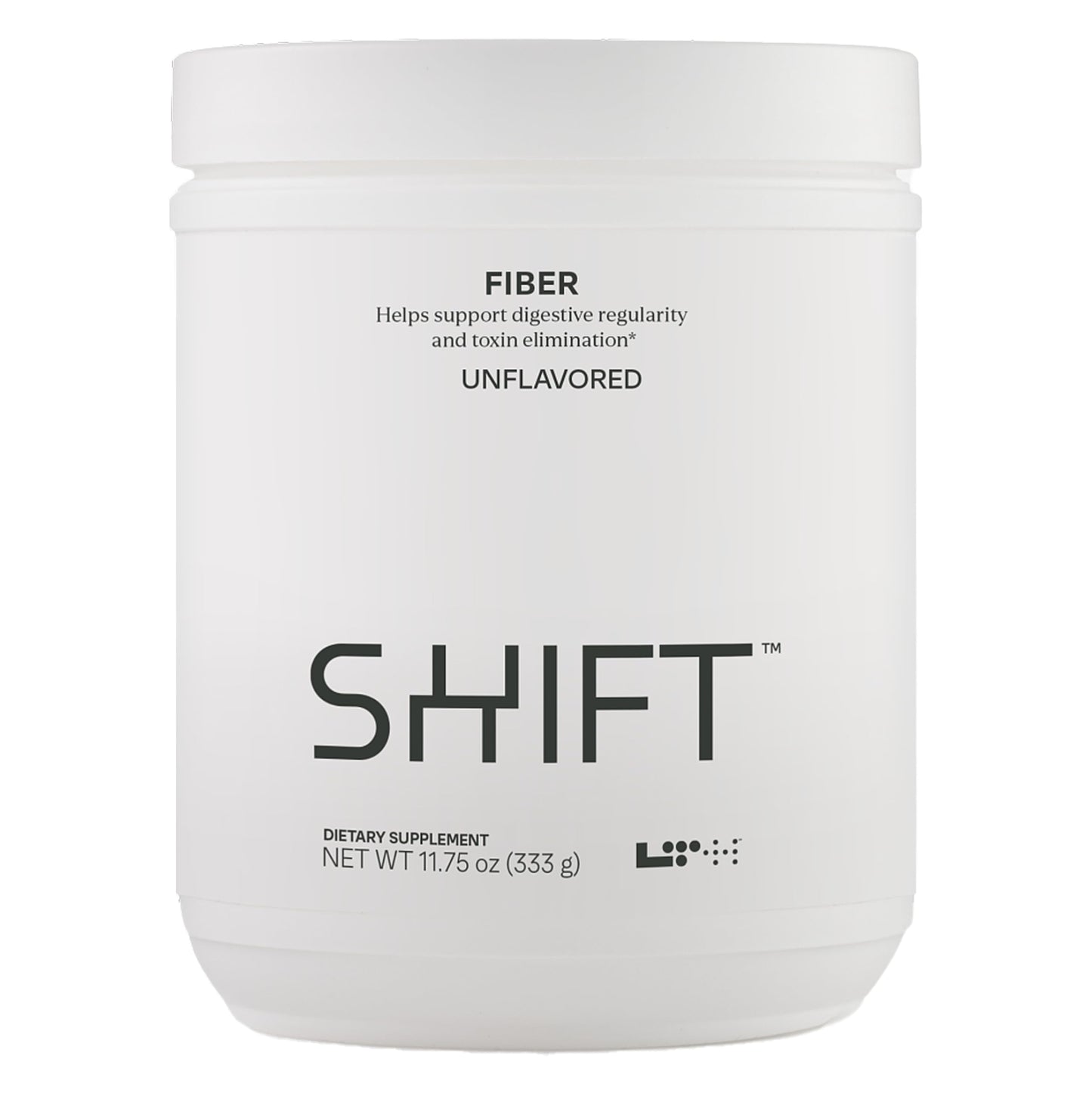 LTH Shift Plant-Based Prebiotic Fiber Powder – Gut, Digestive & Heart Health (Unflavored, 30 Servings)