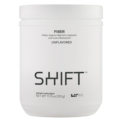 LTH Shift Plant-Based Prebiotic Fiber Powder – Gut, Digestive & Heart Health (Unflavored, 30 Servings)
