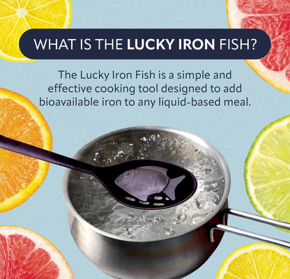 Lucky Iron Fish – The Original Daily Iron Fortification Tool (5-year supply included)