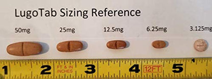 LugoTab 12.5 mg – 180 Tablets | Lugol's Iodine Supplement