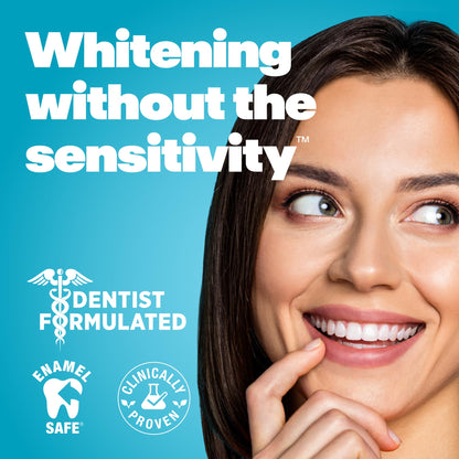 Lumineux Teeth Whitening Strips – 21 Treatments, Peroxide Free, Enamel Safe