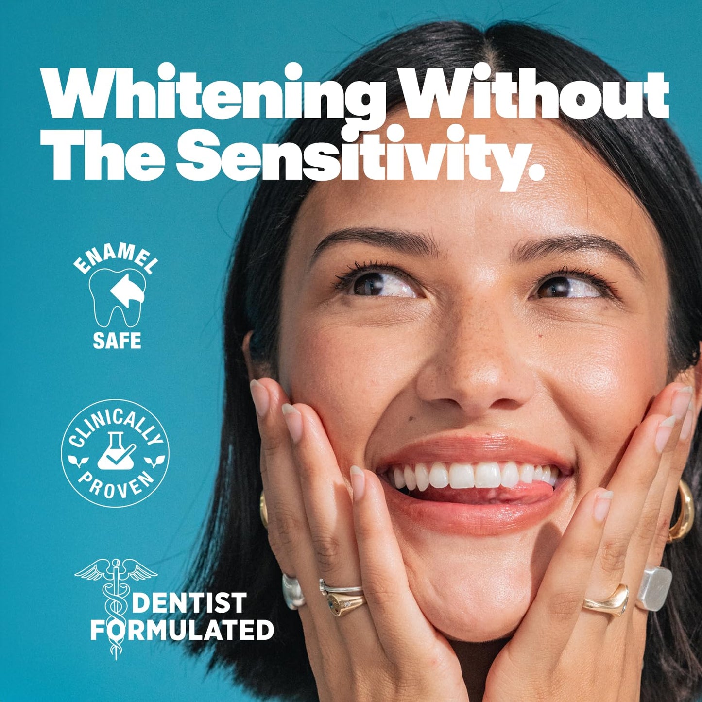 Lumineux Teeth Whitening Toothpaste 2 Pack – Peroxide Free, Enamel Safe, Fluoride Free, No Alcohol | Dentist Formulated 3.75 Oz