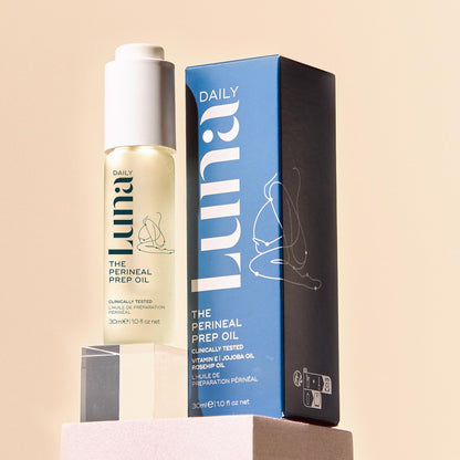 Luna Birth Prep Massage Oil for Pregnancy (30ml) – Perineal Skin Care