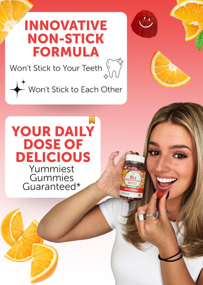 Lunakai Vitamin D3 2000IU & Vitamin B12 Gummies Bundle – Energy, Mood & Immunity Support (30 Days)