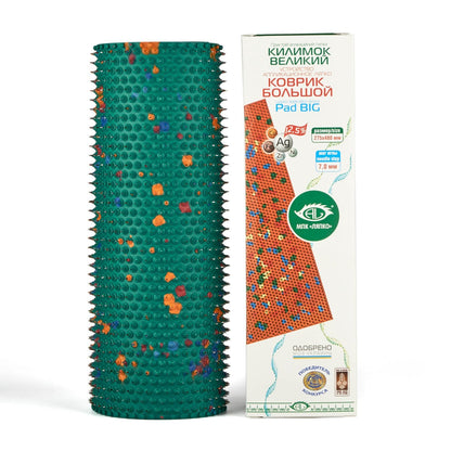 Lyapko Body & Foot Acupressure Mat 10.8 x 19 in | 2710 Metal Needles | Home Massage
