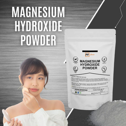 mGanna Magnesium Hydroxide Powder 227 GMS / 0.5 lbs | Premium Wellness