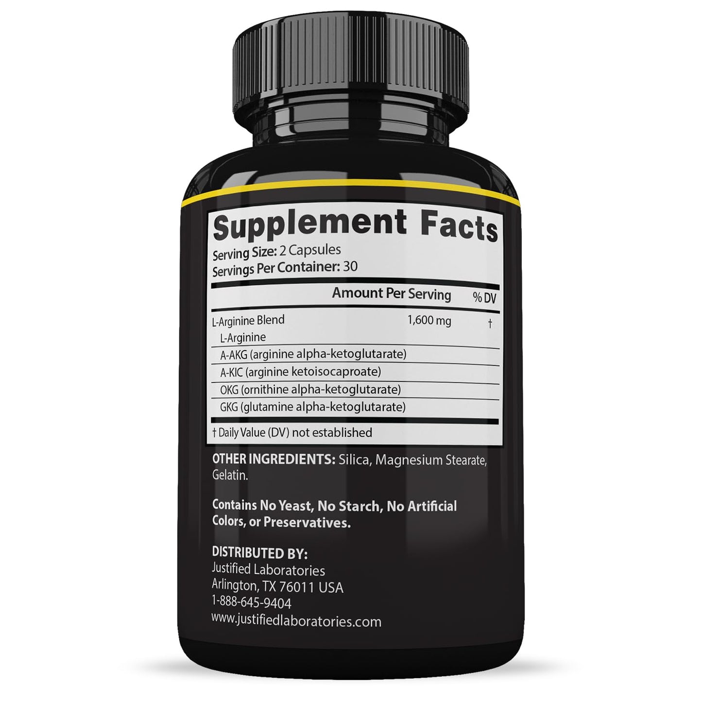 Maasalong Max 1600MG – Advanced Men's Health Formula | Justified Laboratories